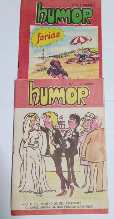 Revista HUMOR n° 1 e 2;
Revista COMIC n° 1.