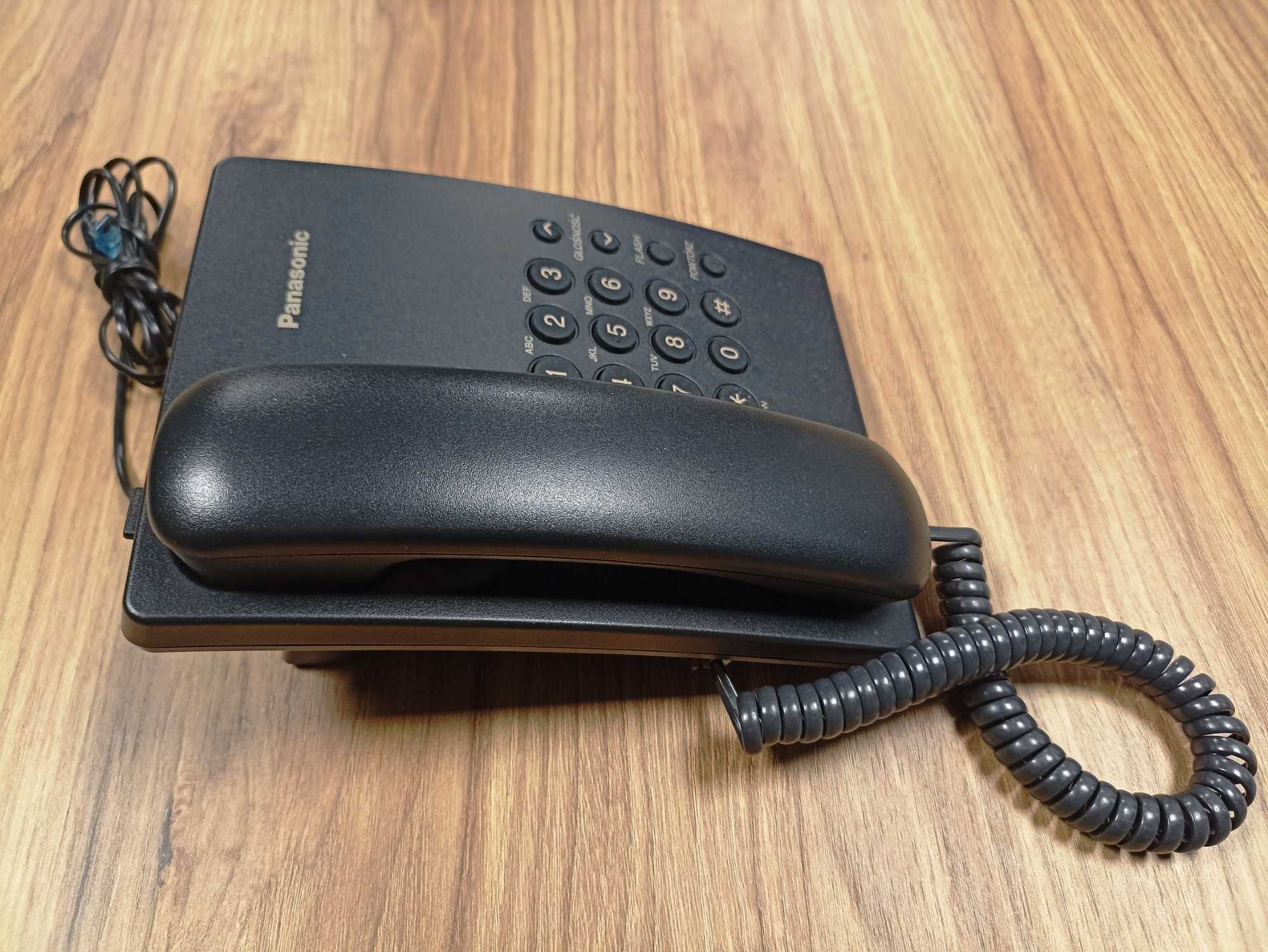 Telefon PANASONIC KX-TS500PDB - stacjonarny przewodowy