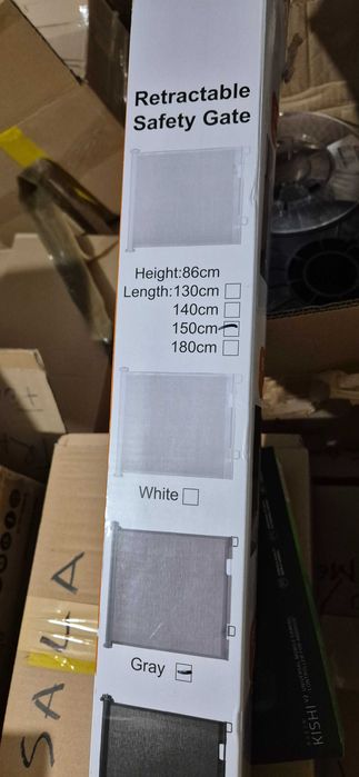 Portão de Segurança Retrátil para Bebês