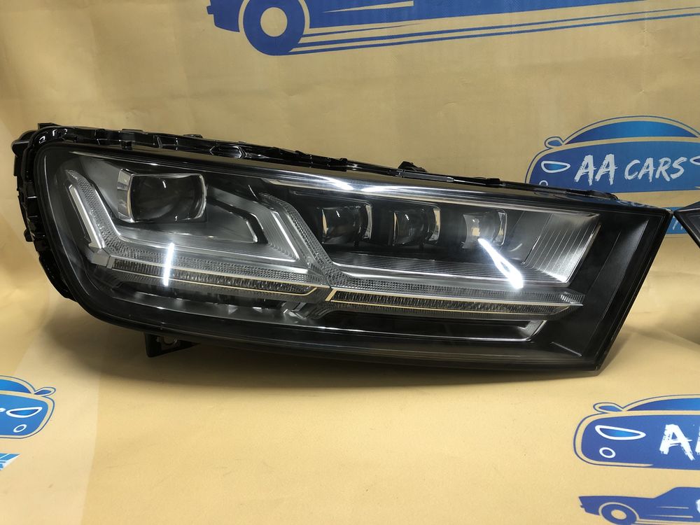 Фара Фари Фары Audi Q7 4M Full Led Matrix 2018 2019 2020 2021