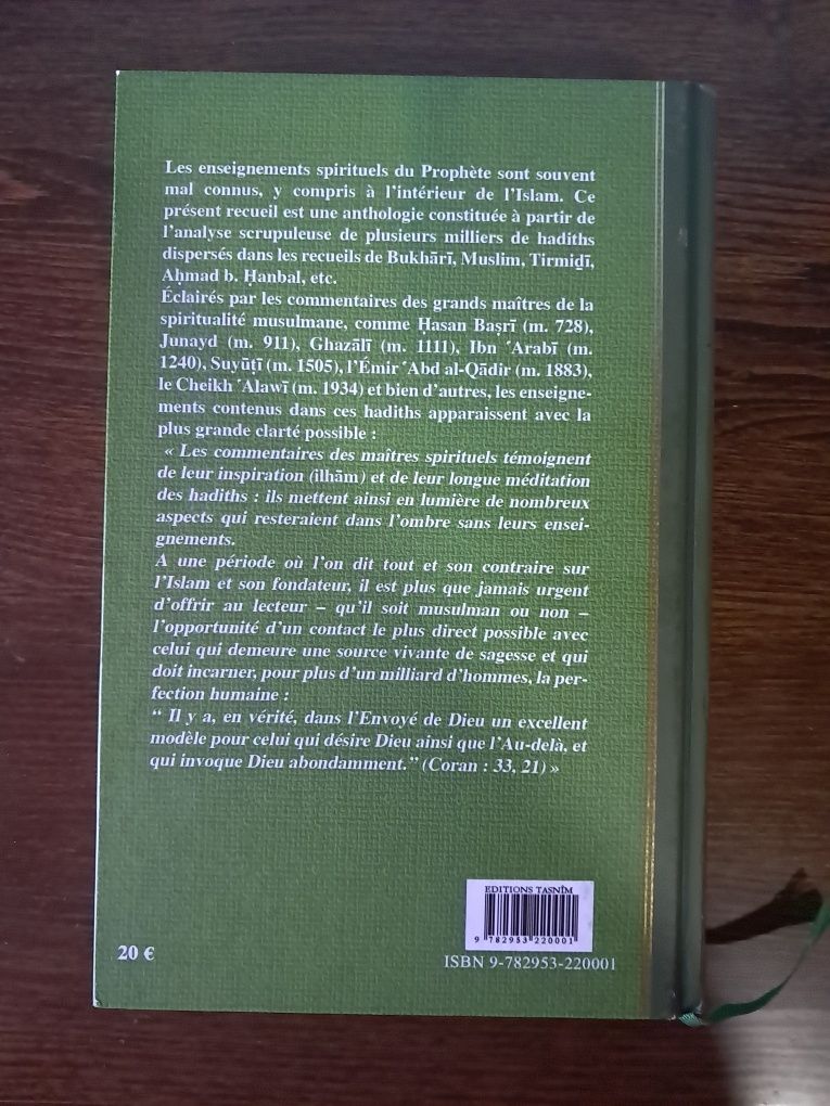 Tayeb Chouiref - Les Enseignments du Prophète (2 volumes)