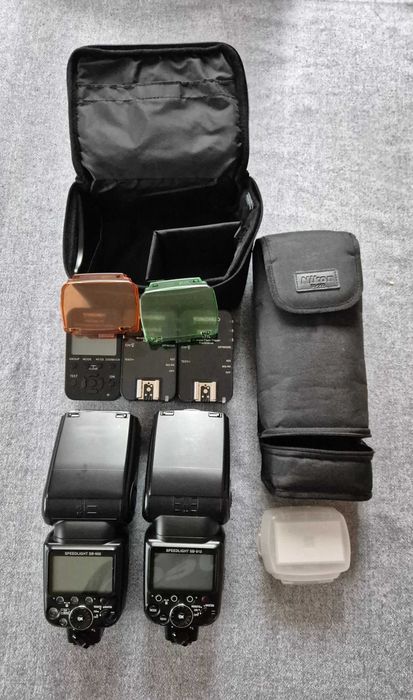 Lampy Błyskowe Nikon Speed Ligh 900-910 + wyzwalacze