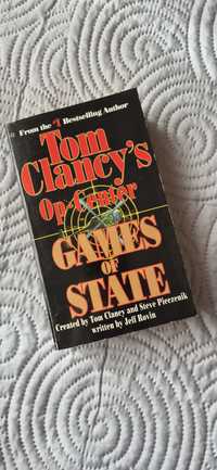 Książka po angielsku "Games of State" Tom Clancy