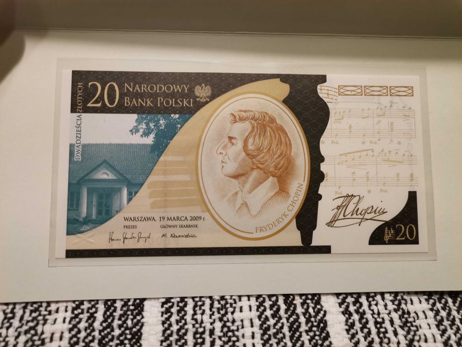 Banknoty kolekcjonerskie 20 zł