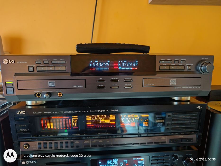 LG adr 620 nagrywarka CD audio plus pilot