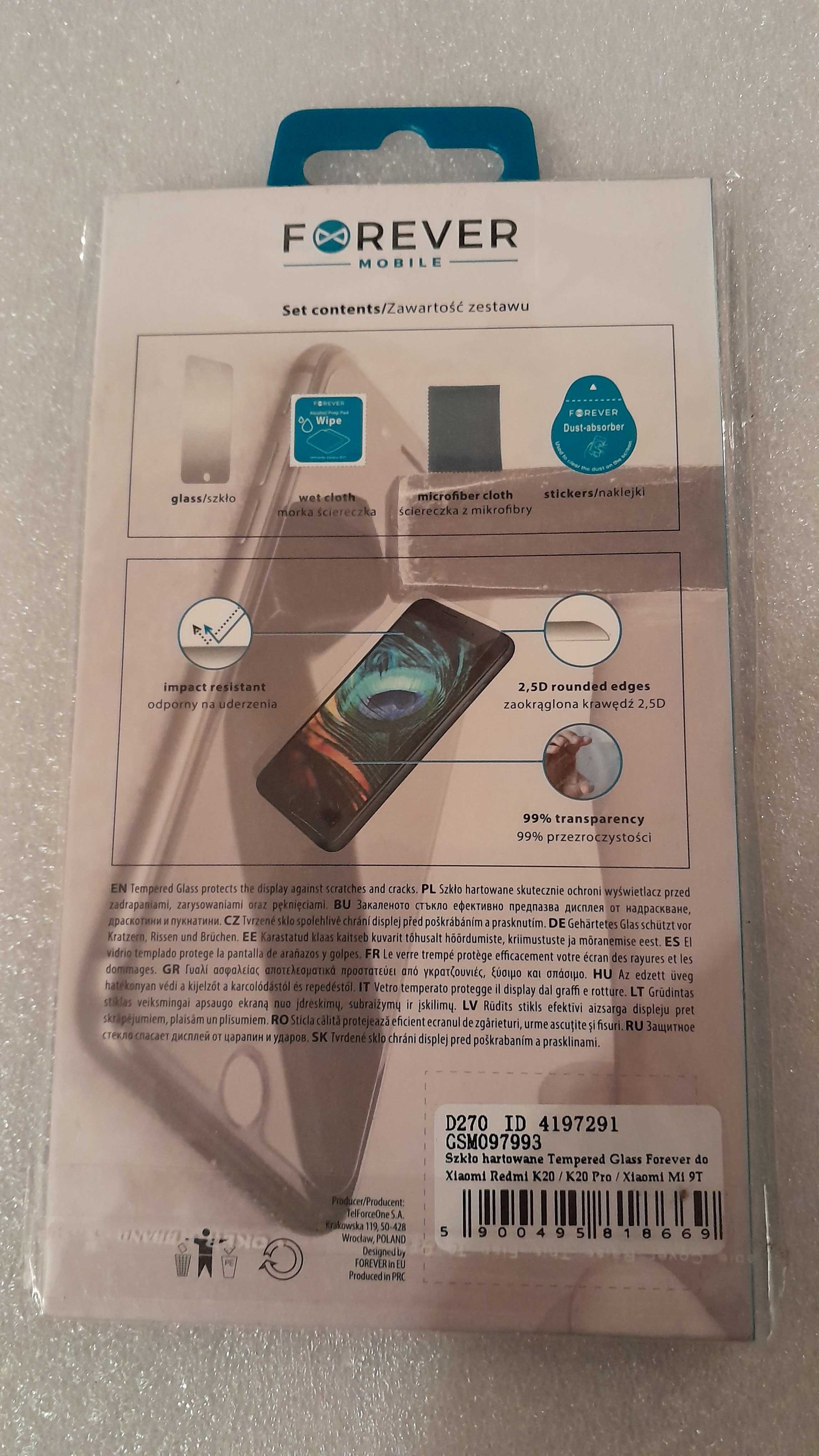 szkło hartowane do xiaomi redmi k20/ k20 pro/ mi 9T