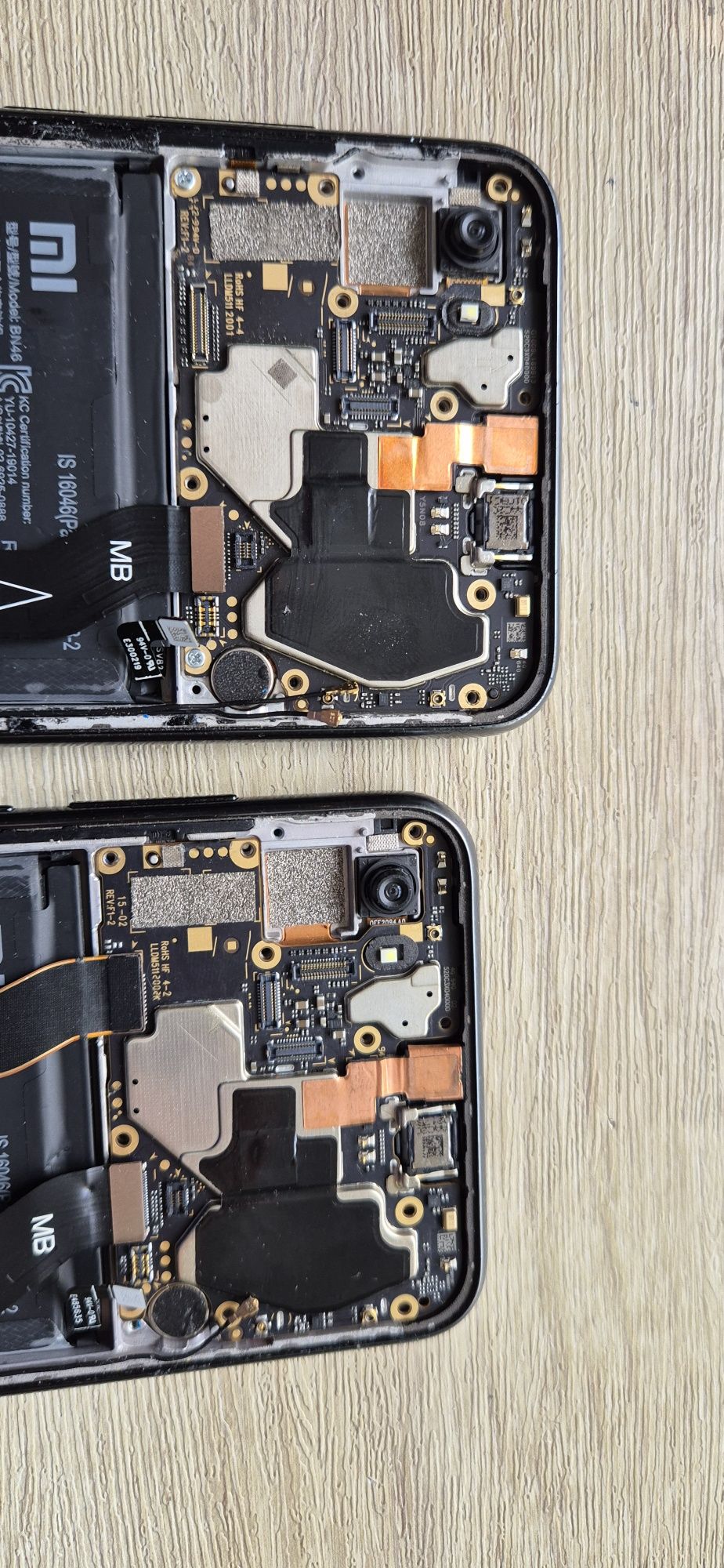 Płyty główne do Redmi Note 8T. Uszkodzone.