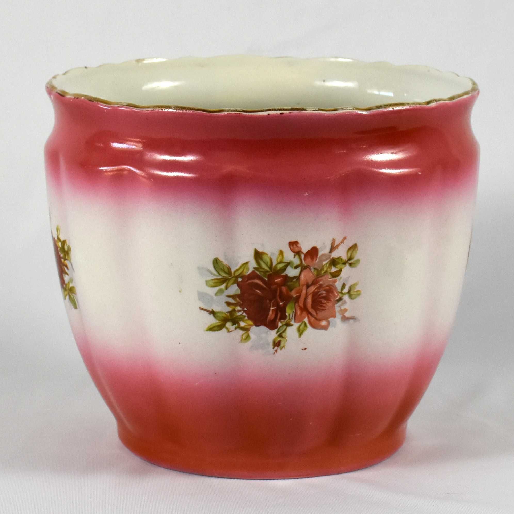 Vaso / Cachepot Porcelana vista Alegre, séc. XIX