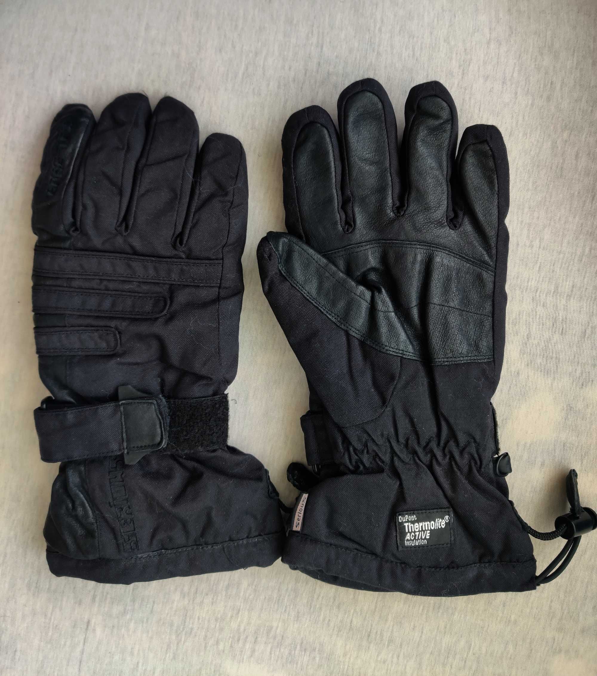 Rękawice zimowe Gore Tex Serious czarne DuPont M rękawiczki na zimę