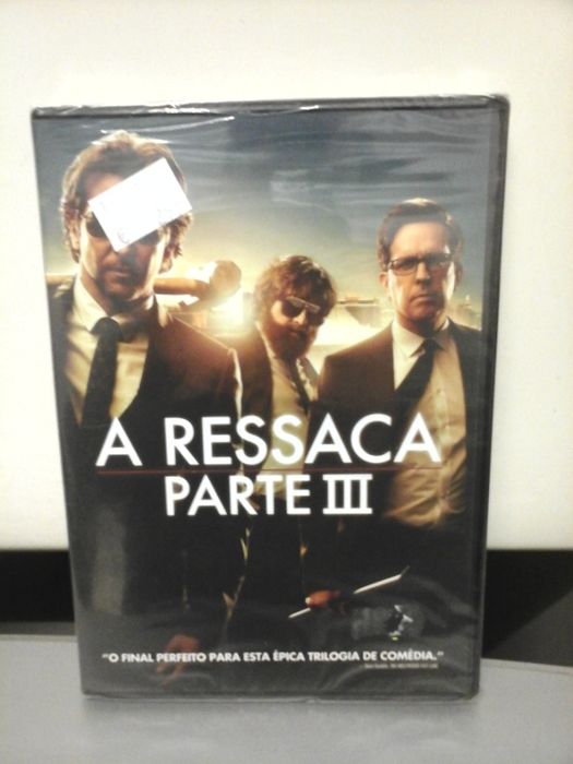 DVD - A Ressaca - Parte III - PLASTIFICADO - Entrega IMEDIATA