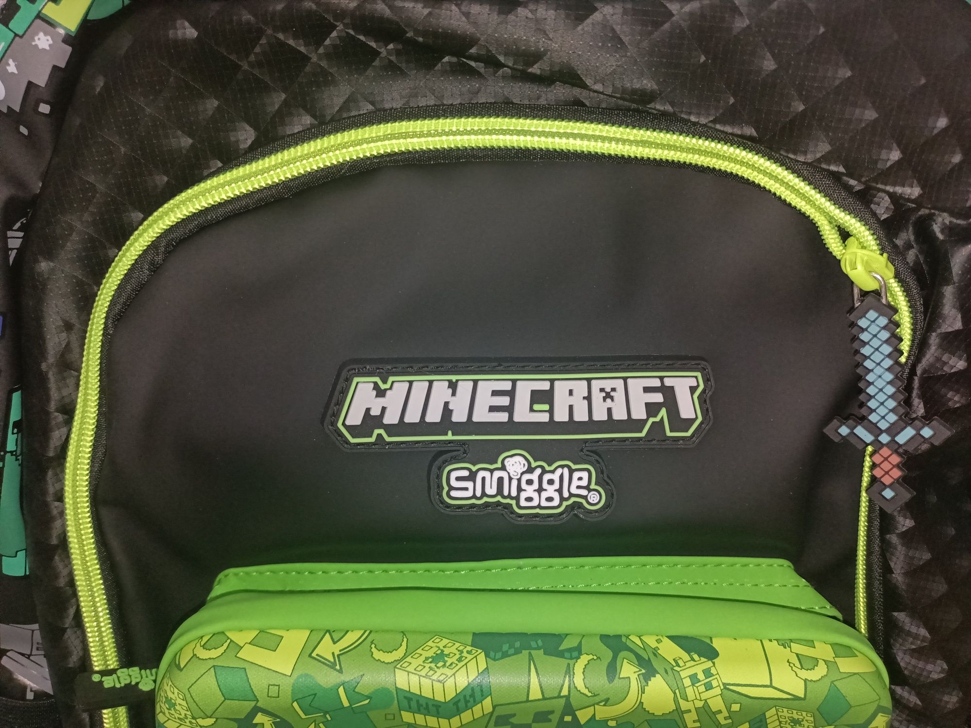 Школьный рюкзак minecraft. Лучший подарок для школьников. Хит! Крипер.