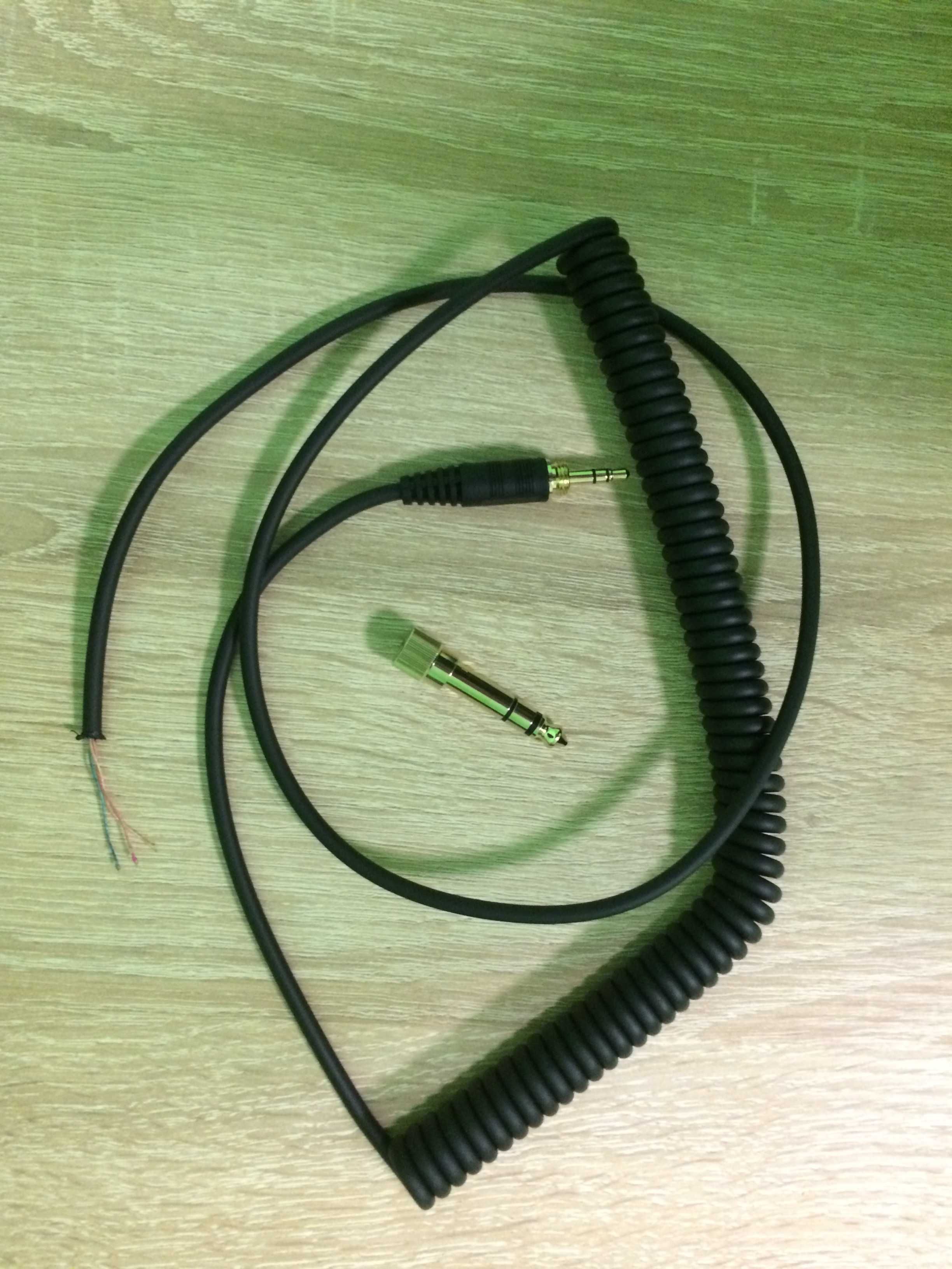 Провод аудио кабель шнур 3,5 6,5 для наушников Beyerdynamic DT 770 990