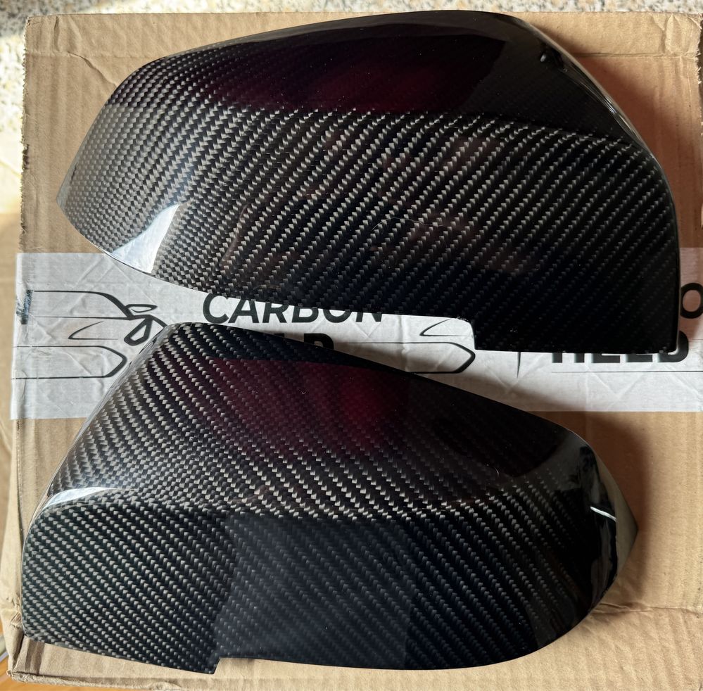 Capas de Espelho em Carbono BMW Serie F20 F21 F22 F30 F87 etc