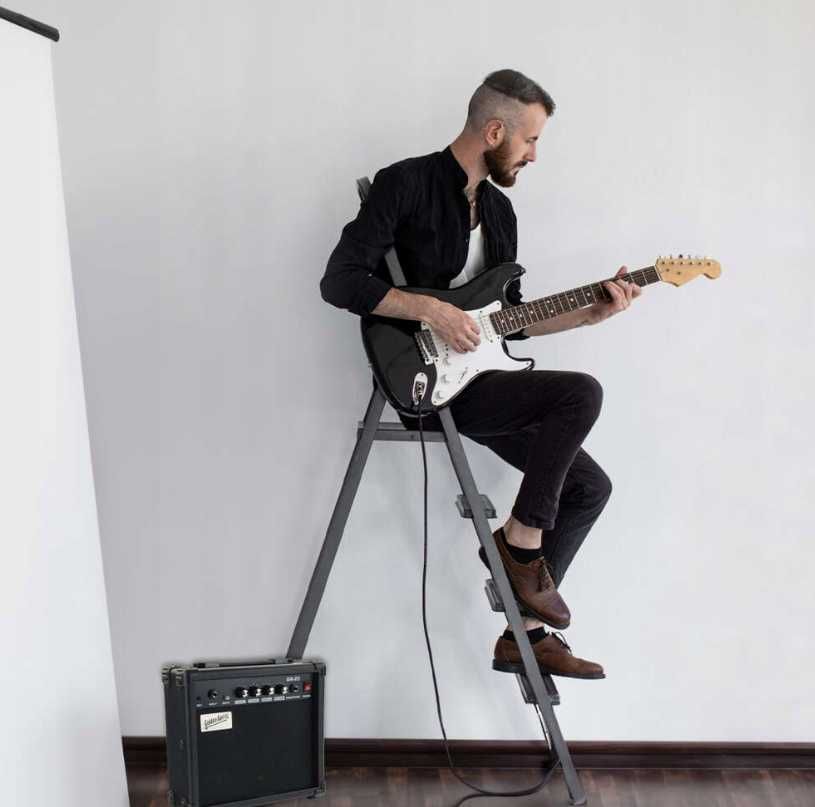 Nowy WZMACNIACZ GITAROWY Gitary Elektrycznej 20W Piecyk (GRATIS)