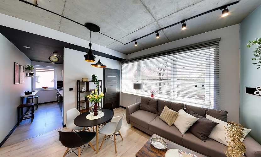 Mieszkanie w stylu Loft 42 m,klima,zmywarka