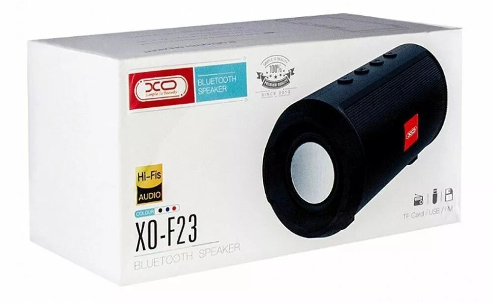 Портативна колонка Bluetooth XO F23 Black