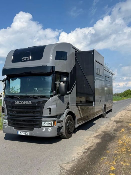 Scania Koniowóz STX P 380 2X POP OUT  Scania Koniowóz STX P 380 2X POP OUT