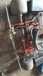 Eixo 40mm kart e travão
