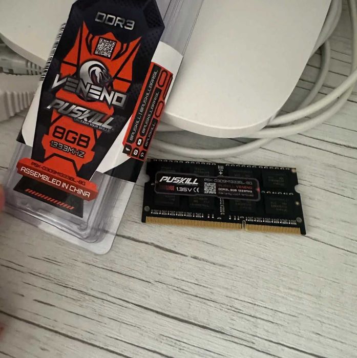 Озу память ddr3l 8gb для ноутбуків