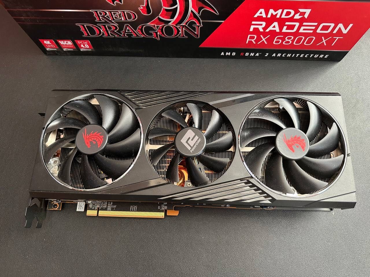 Видеокарта Radeon RX 6800 XT 16 GB Red Dragon