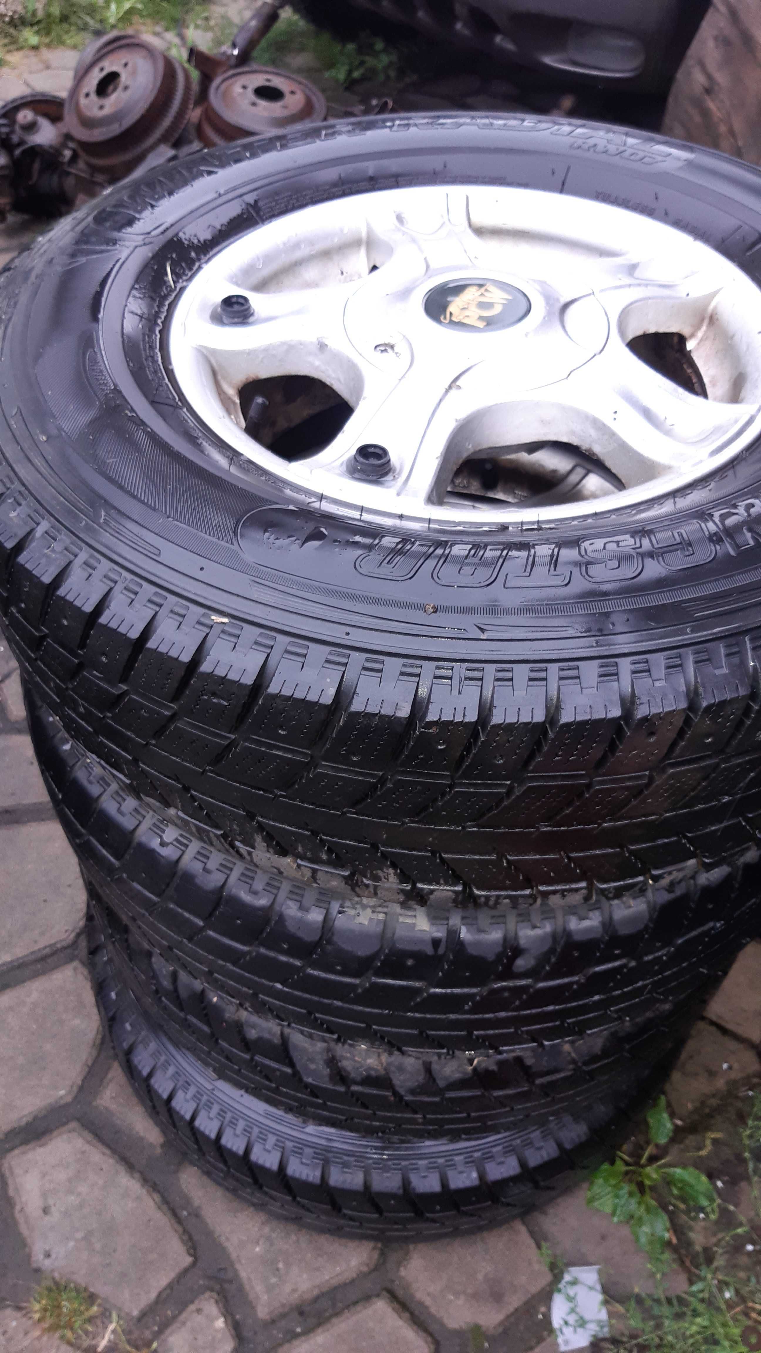 Koła felgi opony zimowe jeep gran cherokee zj 15 cali 5x114,3