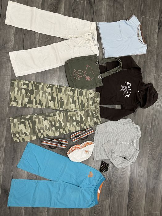 Mega paka dla dziewczynki 128/ 134 H&M Reserved C&A Zara 10szt jesien
