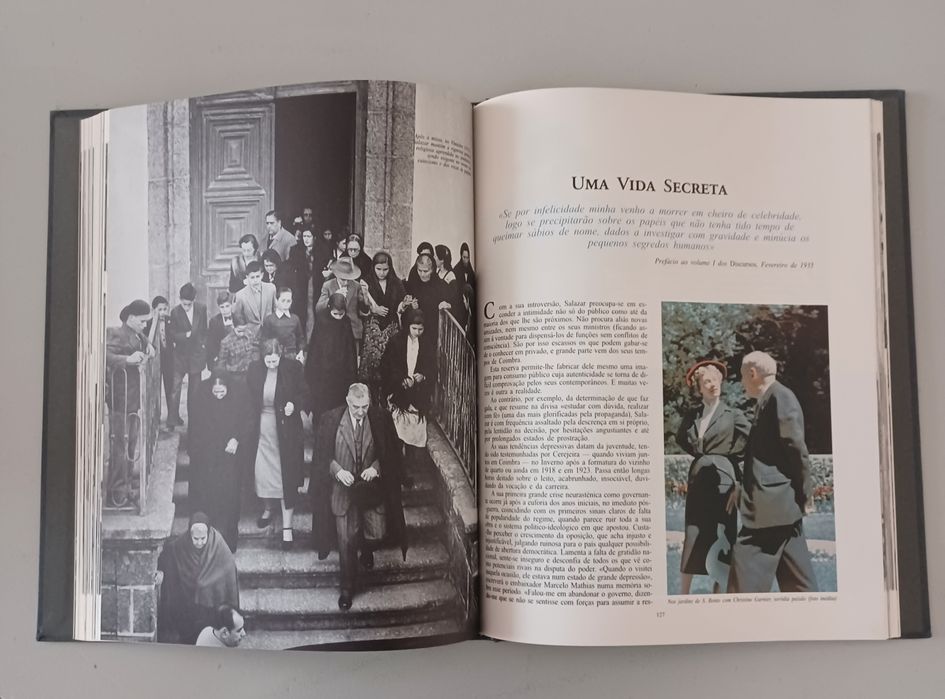 Fotobiografia de Salazar, como novo