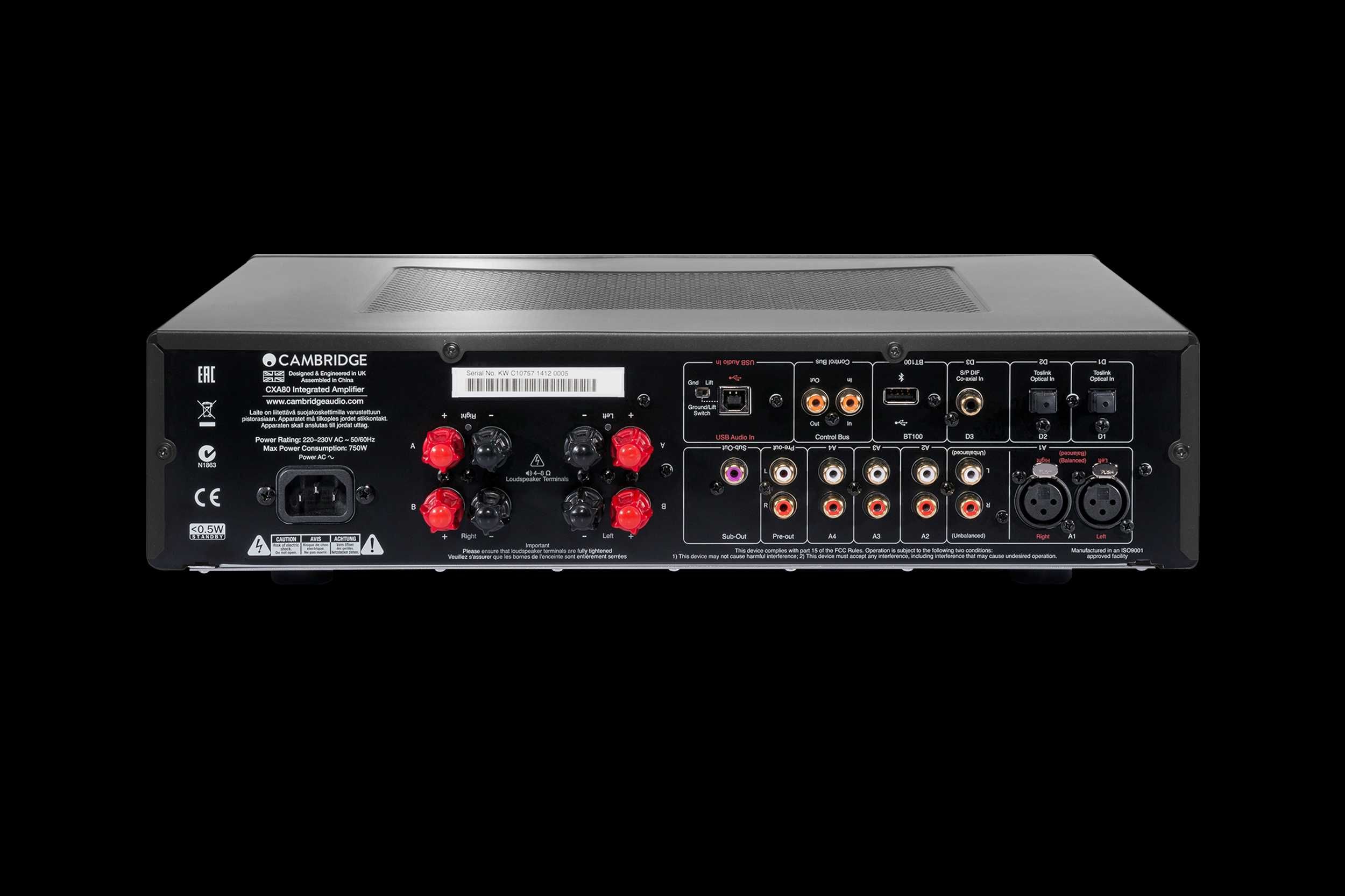 Cambridge Audio CXA80 (Amplificador) + CXN (Streamer) (como novos)