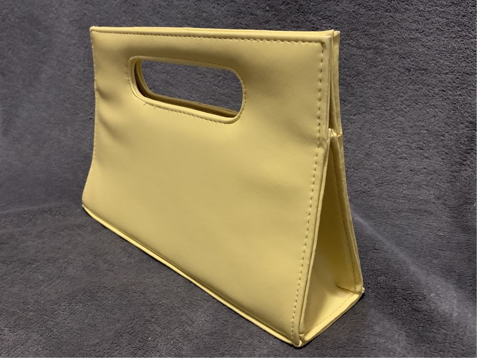 Жовта сумка, клатч нова