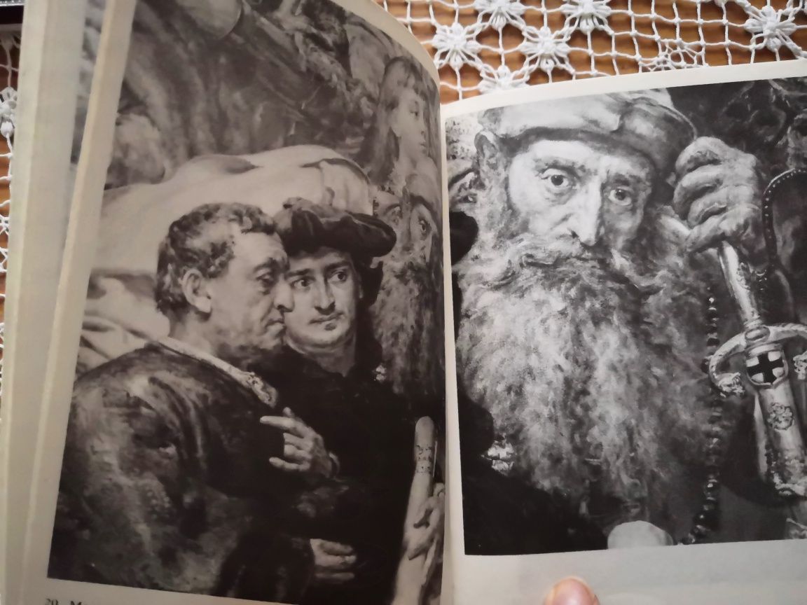 Hołd Pruski obraz Matejki H. Błak, S. Grodziski