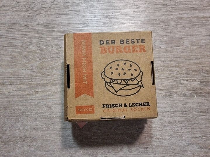 Оригінальний подарунок! Шкарпетки Бургер 36-40р.