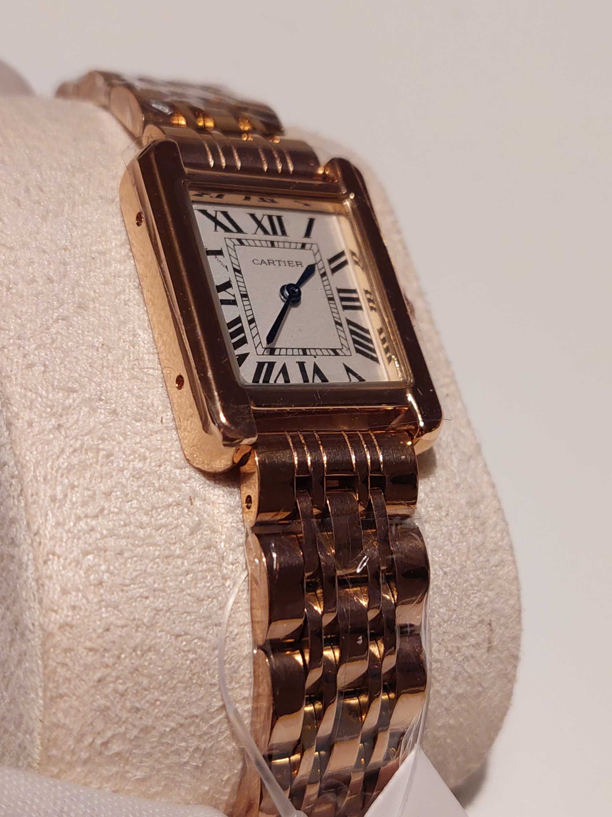 Zegarek damski Cartier tank rose gold