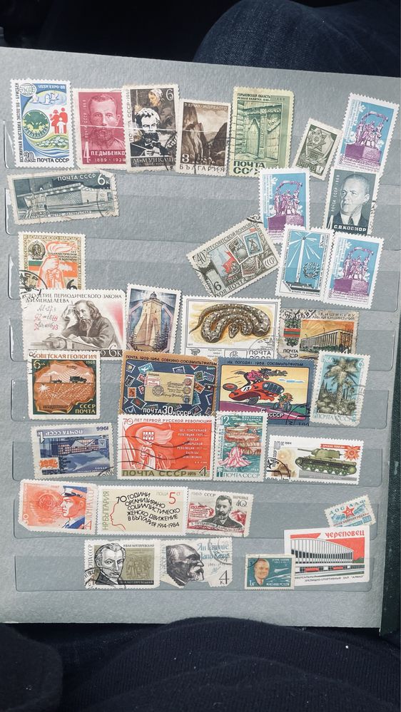Поштові марки  продам  ціна договірна Є багато різних колецій