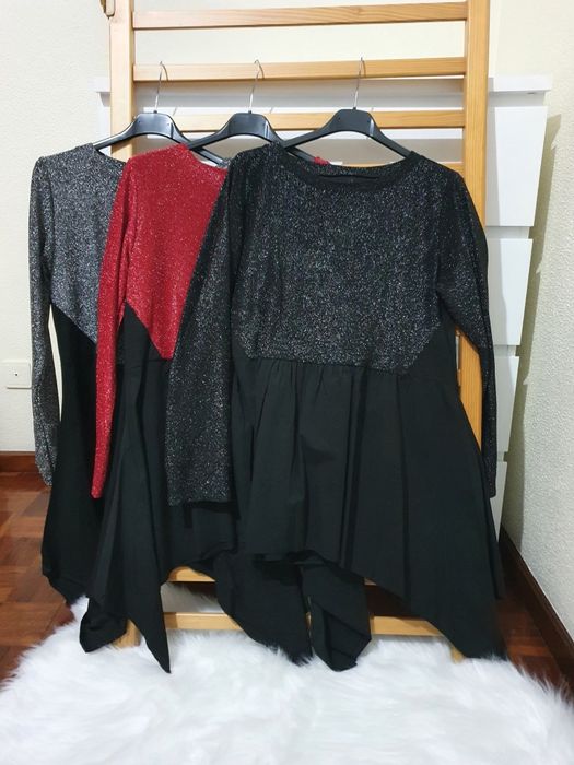 Blusas brilhantes - ultimas unidades