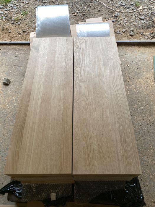 Schody, Stopnie, Trepy, Parapet, Klejonka, Zabiegowe, Dębowe, WYSYŁKA