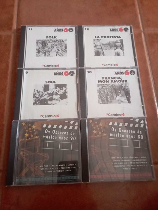 CD's de música vários