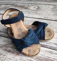 Sandaly sandalki buciki nelli blu granatowe klapki 31