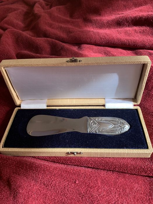 Calçadeira em Prata Portuguesa com Estojo