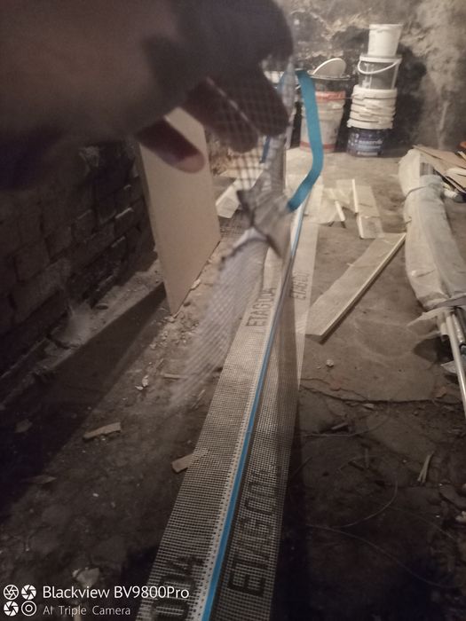 Listwa okapowa z siatką okapnik kapinos 2szt 3m + gratis