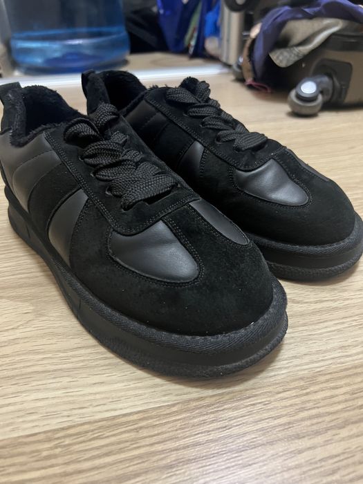 Теплі зимові кеди, кросівки, чорні, з мехом 39 розмір, 25 устілка