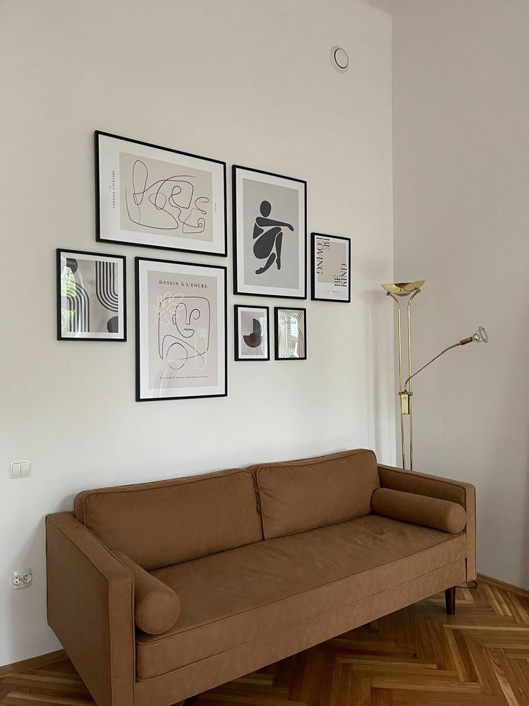 Lampa złota stojąca podłogowa vintage