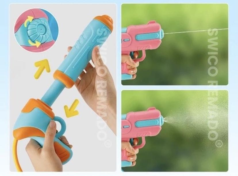 Водяний насос із балоном, помпова система, водна зброя