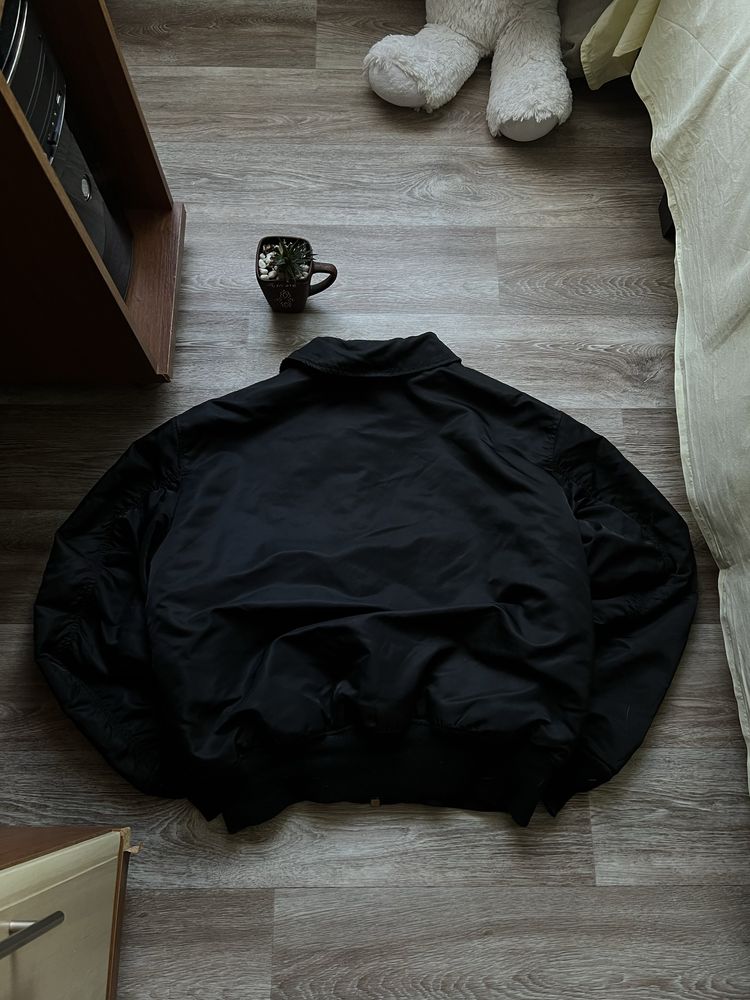 Бомбер alpha industries cwu-45 чорний