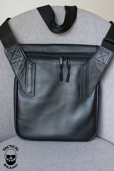 Тактична, шкіряна сумка