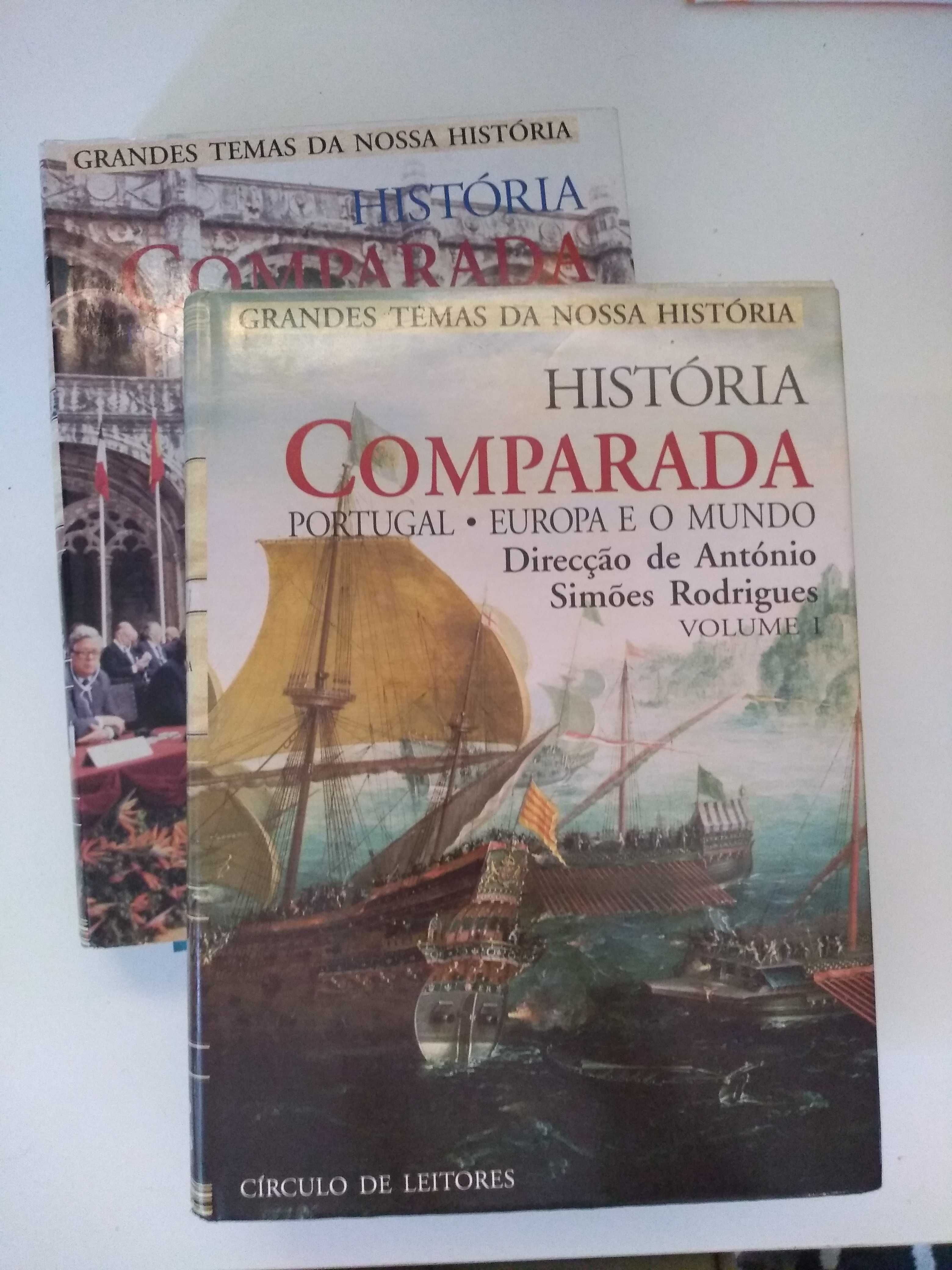 4 Livros A Guerra de África + História Comparada Portugal, Europa, ...