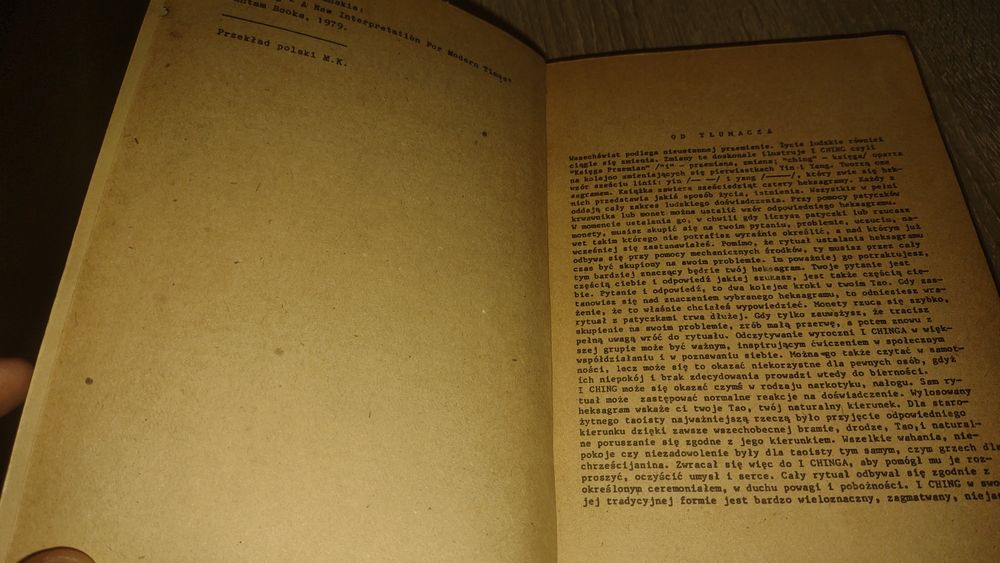 I Ching Księga Przemian wg Sama Reiflera 1982