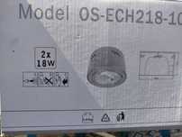 Світильник накладний з відбивачем BRILUX ECHO 218