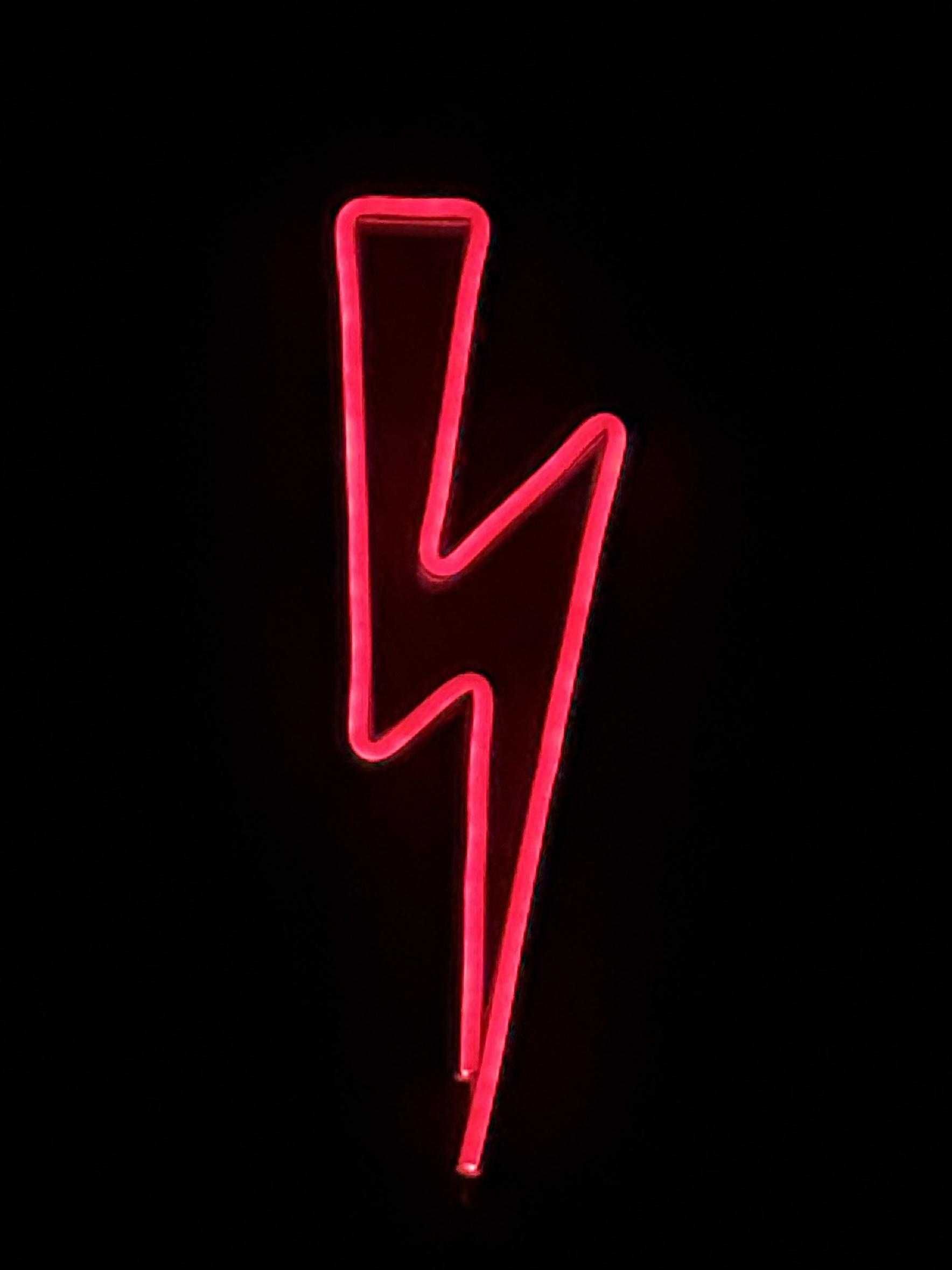 Neon led błyskawica - Strajk Kobiet