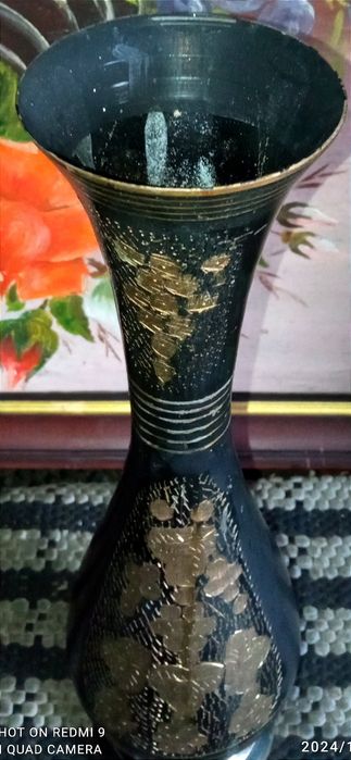 Stary ciekawy przedmiot z mosiądzu