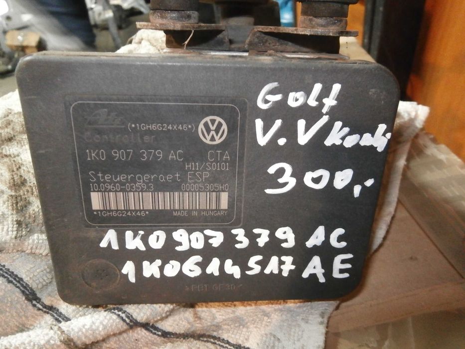 vw golf V VI kombi pompa ABS sterownik ABS